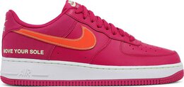 Nike: Розовые кроссовки  Air Force 1