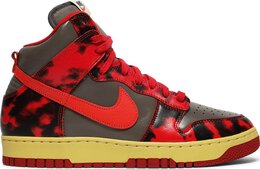 Nike: Красные кроссовки  Dunk High