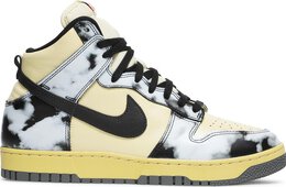 Nike: Чёрные кроссовки  Dunk High