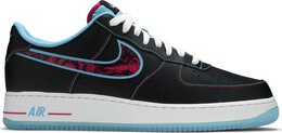 Nike: Чёрные кроссовки  Air Force 1