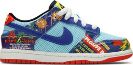 Nike: Красные кроссовки  Dunk Low