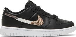 Nike: Чёрные кроссовки  Dunk Low SE