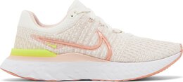 Nike: Светлые кроссовки  React Infinity Run Flyknit