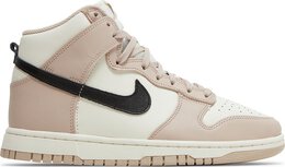 Nike: Бежевые кроссовки  Dunk High