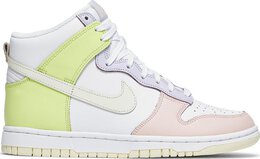 Nike: Белые кроссовки  Dunk High