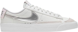 Nike: Серебристые кроссовки  Blazer Low 77