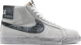 Nike: Чёрные кроссовки  Blazer Mid Premium