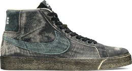 Nike: Чёрные кроссовки  Blazer Mid Premium