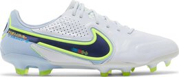 Бутсы Nike Tiempo Legend 9 Elite FG 'Grey Blackened Blue', серый cz8482 054 | grey