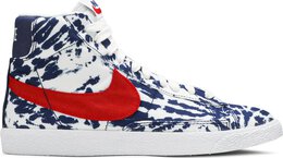 Nike: Синие кроссовки  Blazer Mid