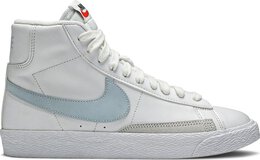 Nike: Голубые кроссовки  Blazer Mid