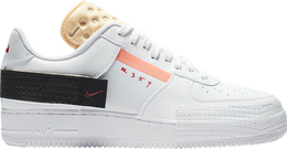 Nike: Белые кроссовки  Air Force 1 Type