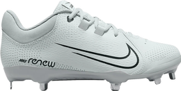 Nike: Синие кеды Pure Platinum