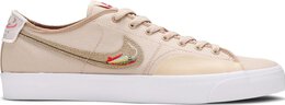 Nike: Коричневые кроссовки  Blazer Court SB