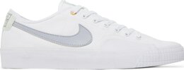 Nike: Белые кроссовки  Blazer Court SB