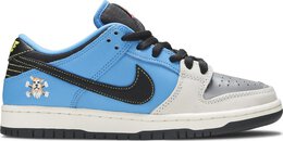 Nike: Синие кроссовки  Dunk Low Pro SB