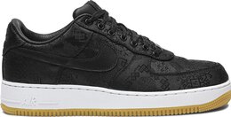 Nike: Чёрные кроссовки  Air Force 1