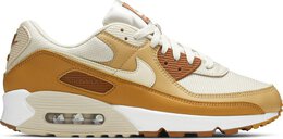 Nike: Бежевые кроссовки  Air Max 90