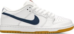 Nike: Оранжевые кроссовки  Dunk Low Pro