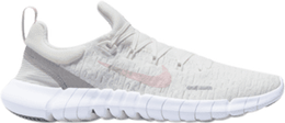 Nike: Белые кроссовки 