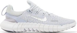 Nike: Серебристые кроссовки  Pure Platinum