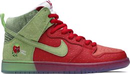 Nike: Красные кроссовки  Dunk High