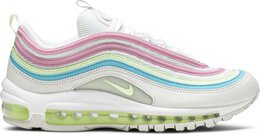 Nike: Зелёные кроссовки  Air Max 97