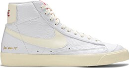 Nike: Белые кроссовки  Blazer Mid 77 Vintage