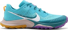 Nike: Голубые кроссовки  Air Zoom Terra Kiger 7