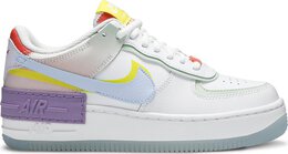 Nike: Белые кроссовки  Air Force 1 Shadow