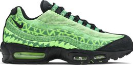 Nike: Зелёные кроссовки  Air Max 95