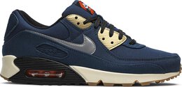 Nike: Синие кроссовки  Air Max 90