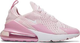 Nike: Розовые кроссовки  Air Max 270