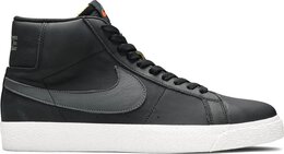 Nike: Оранжевые кроссовки  Zoom Blazer