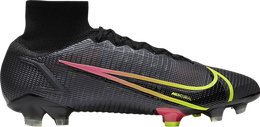 Бутсы Nike Mercurial Superfly 8 Elite FG 'Black Cyber', черный cv0958 090 | black