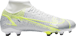 Бутсы Nike Mercurial Superfly 8 Academy MG 'Metallic Silver Volt', белый cv0843 107 | white