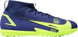 Nike: Синие кроссовки  Mercurial