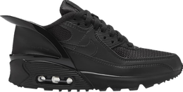 Nike: Чёрные кроссовки  Air Max 90 Flyease