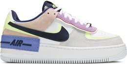 Nike: Белые кроссовки  Air Force 1 Shadow