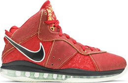 Nike: Красные кроссовки  Lebron 8