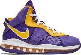 Nike: Фиолетовые кроссовки  Lebron 8