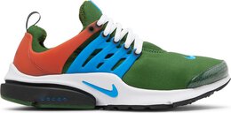 Nike: Зелёные кроссовки  Air Presto