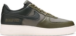 Nike: Зелёные кроссовки  Air Force 1