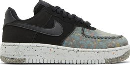 Nike: Чёрные кроссовки  Air Force 1 Crater