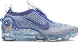 Nike: Голубые кроссовки  Air Vapormax 2020 Flyknit