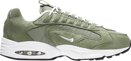 Nike: Зелёные кроссовки  Air Max Triax