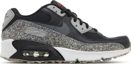 Nike: Чёрные кроссовки  Air Max 90 SE