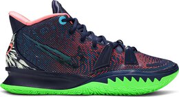 Nike: Синие кроссовки  Kyrie 7