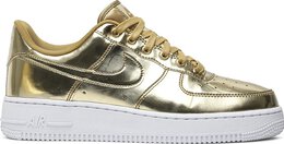 Nike: Золотые кроссовки  Air Force 1 SP