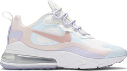 Nike: Бежевые кроссовки  Air Max 270 React